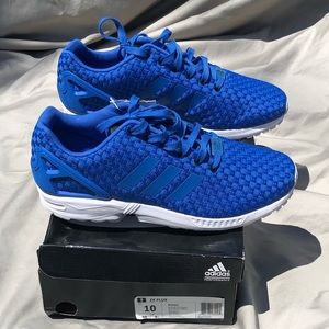 Adidas ZX Flux, Blue w/White sole... Rare!!!